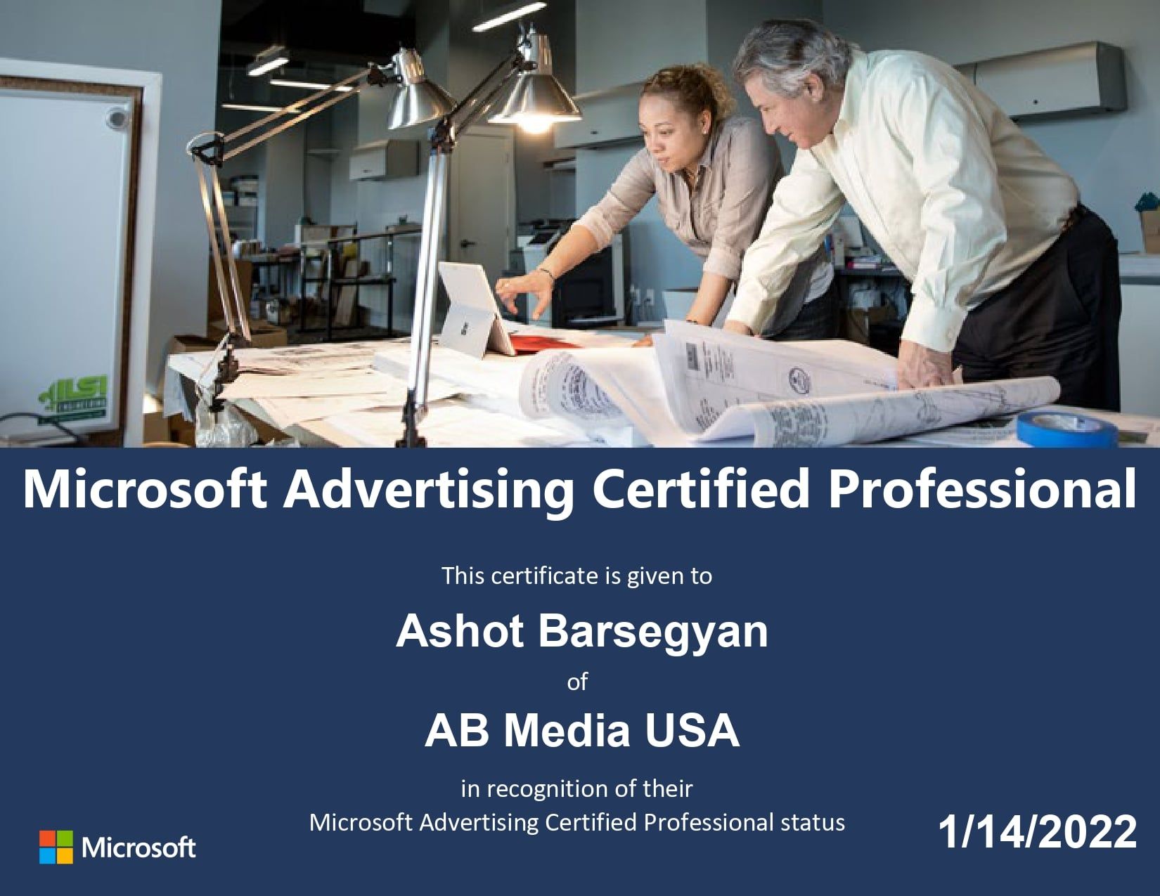 Ashot_Barseghyan-BAAP_CERTIFICATE - AB Media USA